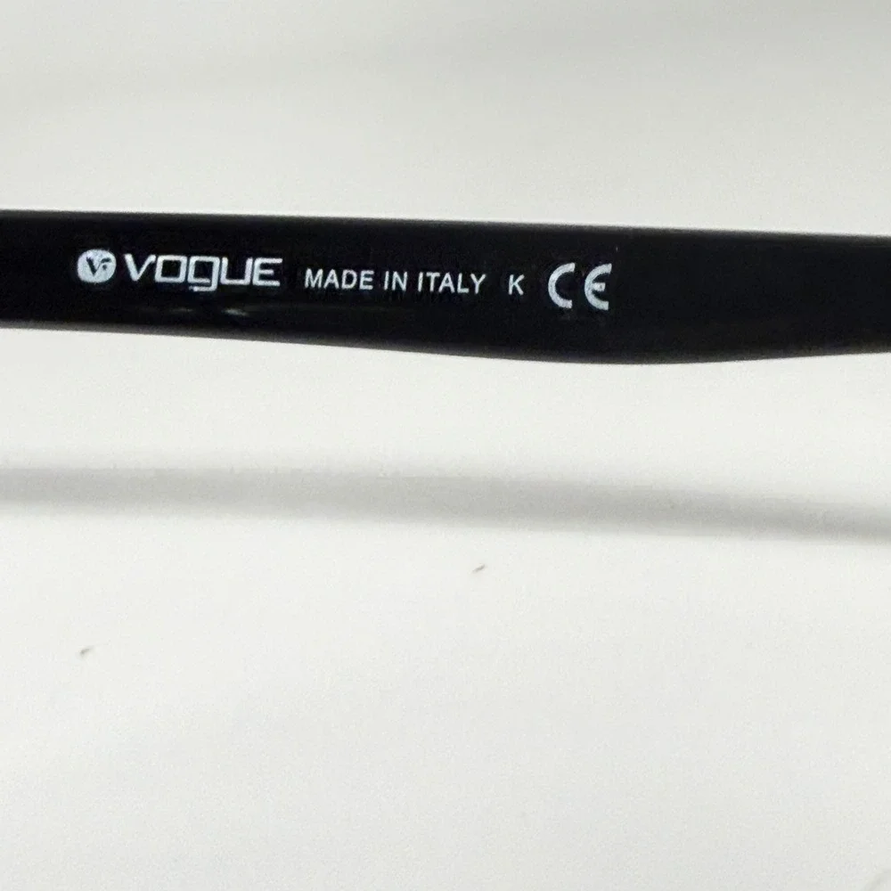 Vogue VO 2677-S W44/11 Black Cat Eye Sunglasses‎ Made in Italy 57-16-140